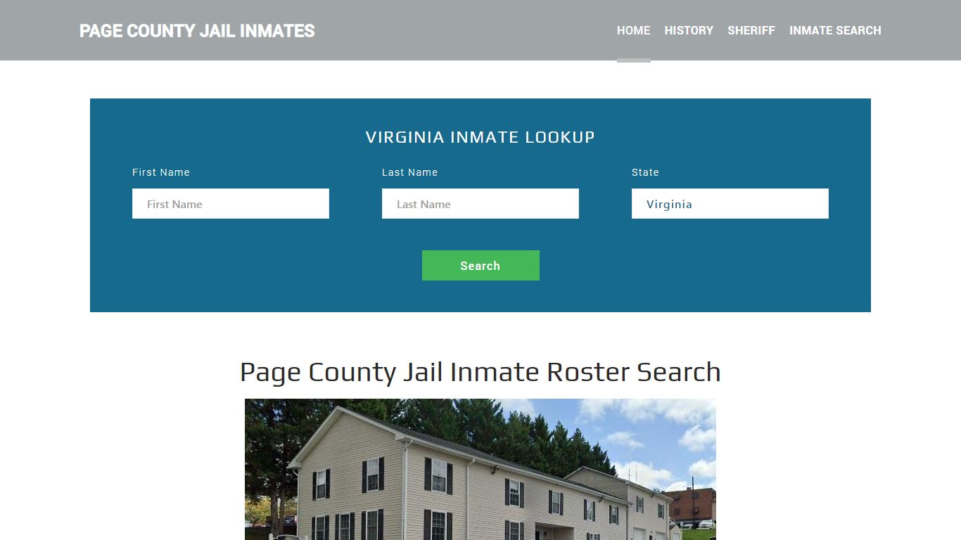 Page County Jail Inmate Roster Lookup, Luray, VA